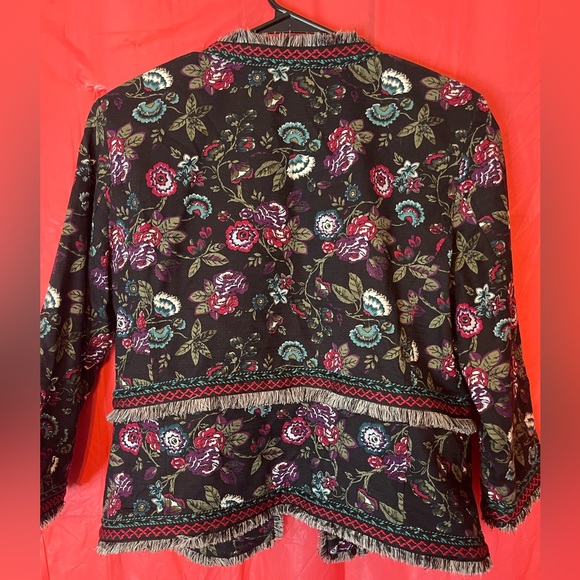 Loft size 8 women’s floral printed jacket - Picture 5 of 5
